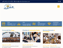 Tablet Screenshot of cdmchamber.com